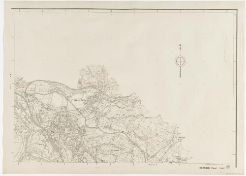 M.R.U. CARMAUX._ Plan topographique expédié au 1/5000._Zone nord-est, feuille 2