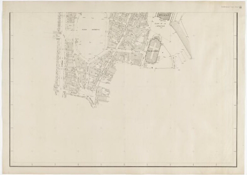 M.R.L. CARMAUX. Plan topographique régulier au 1/500._ Secteur limité à l'Ouest par l'avenue Albert-Thomas, incluse.Plan partiel_ feuille 2
