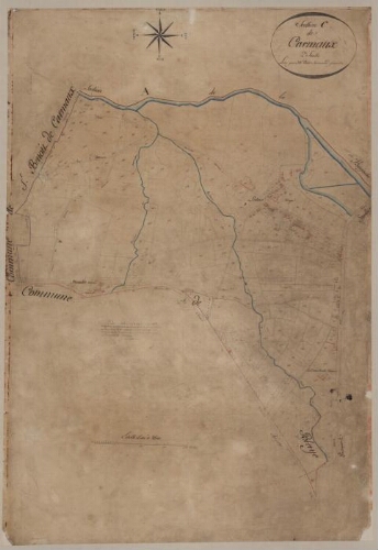 Plan cadastral parcellaire de 1811. Section C de Carmaux – Feuille 2