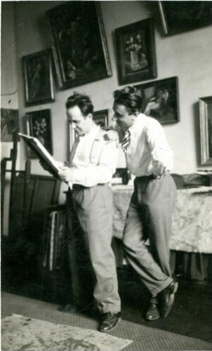 Roger Limouse et Jules Cavaillès en 1930.