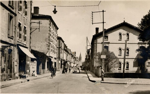 L' avenue Jean-Jaurès.